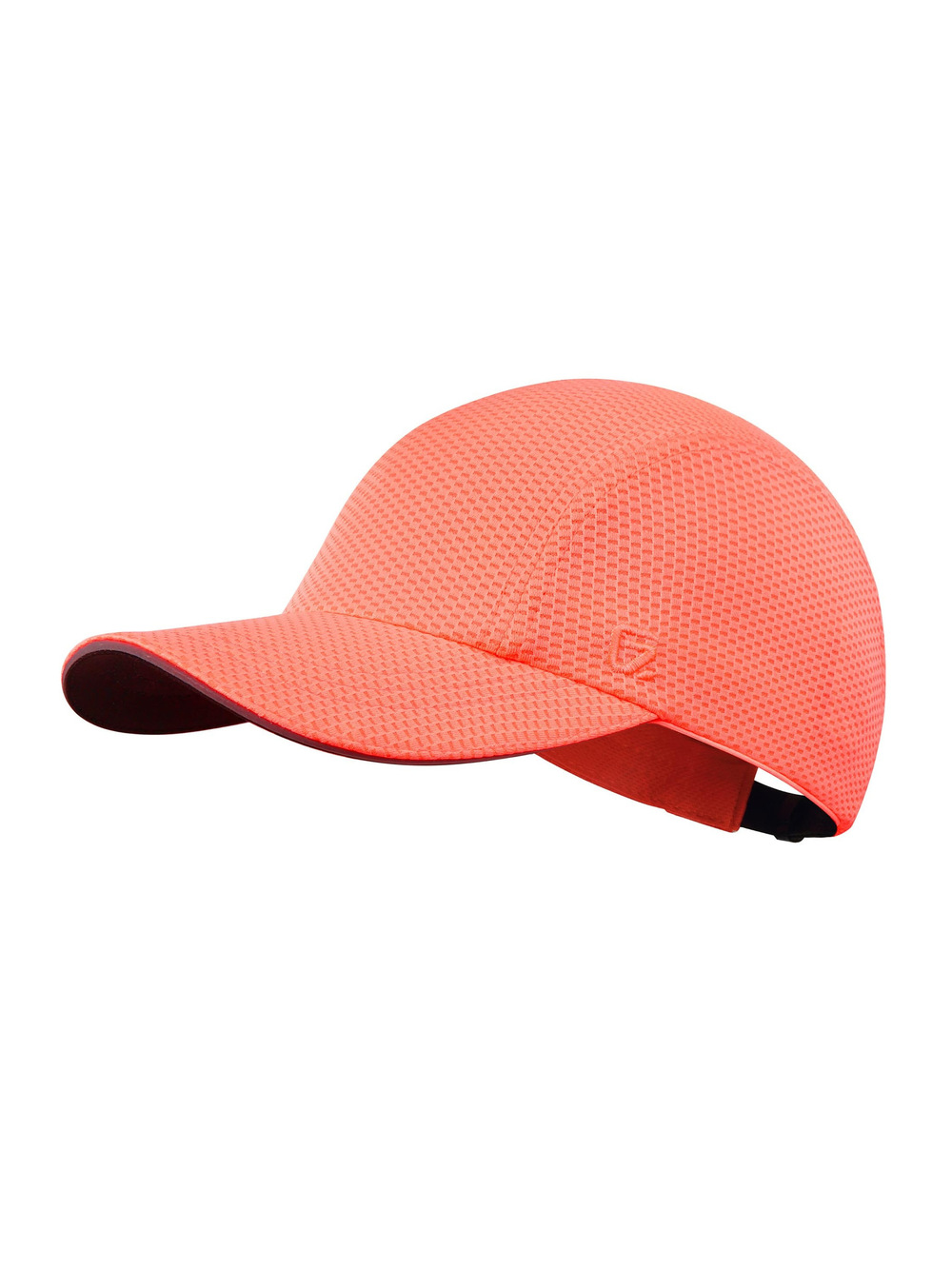 Women's Race Day Running Cap Performance Mesh | Pink Orange | Size 6 5/8-7 1/2